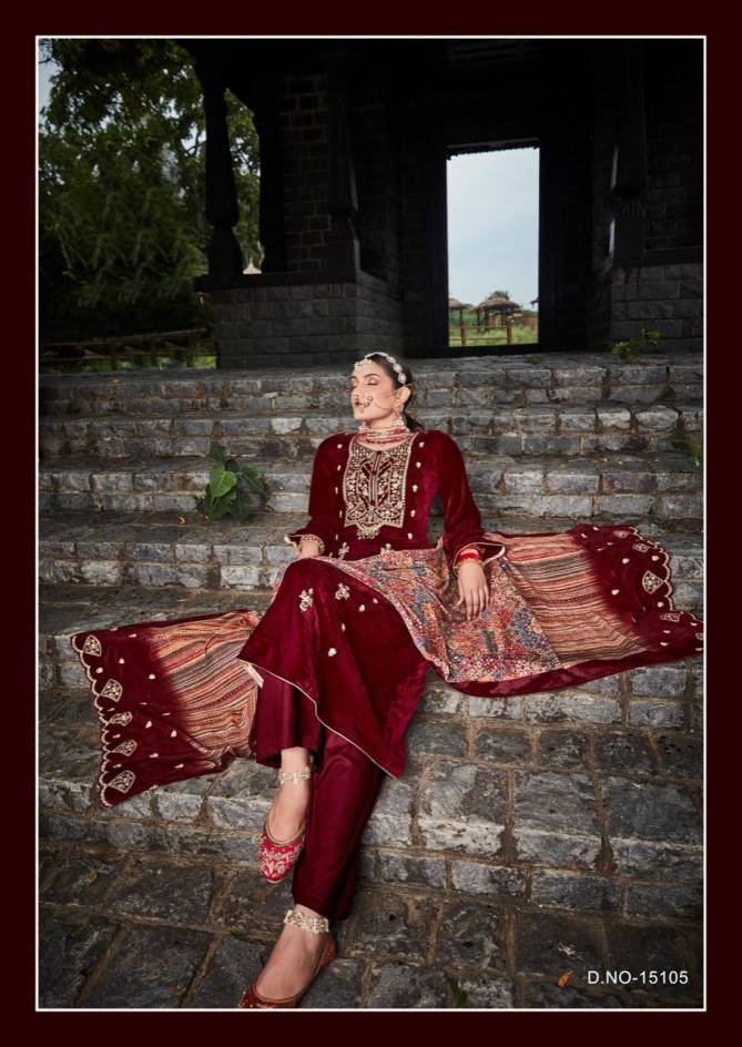 Gull Jee Velvet Queen Festive Wear Wholesale Salwar Suits Collection